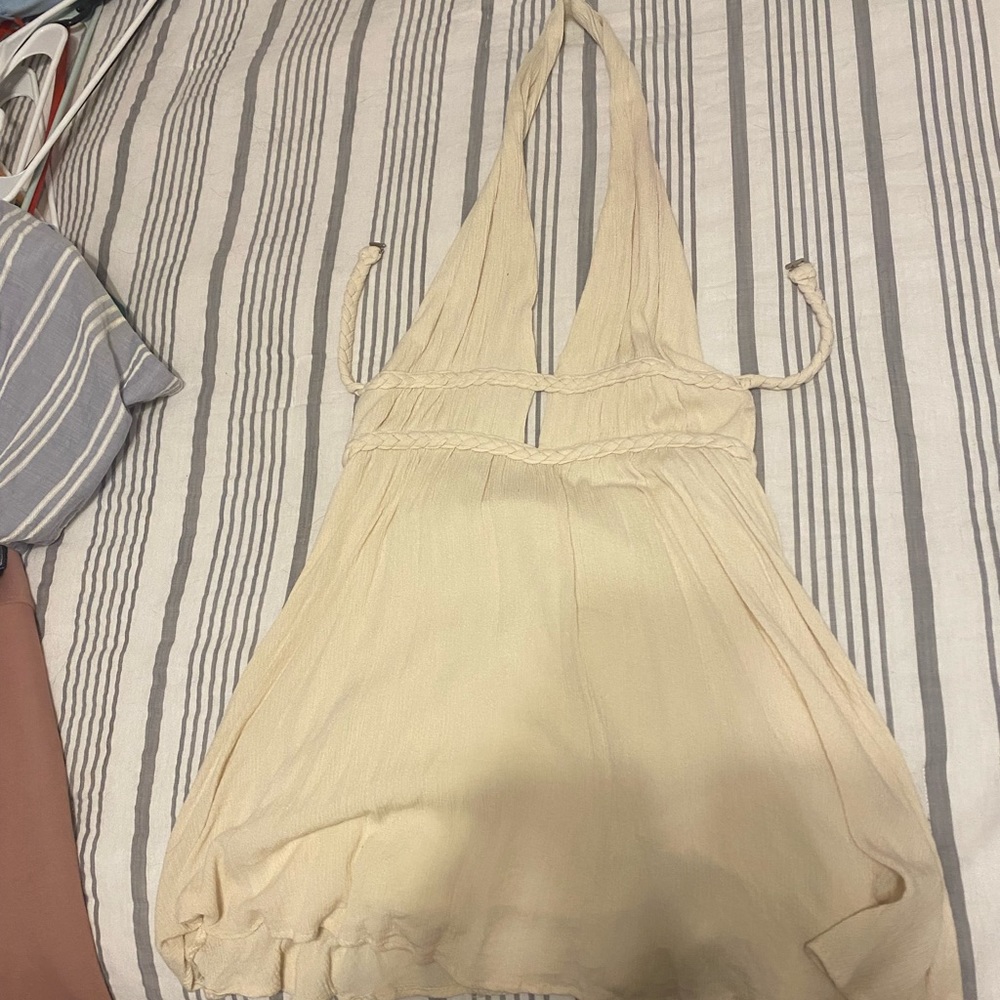 White Marilyn Monroe style dress
